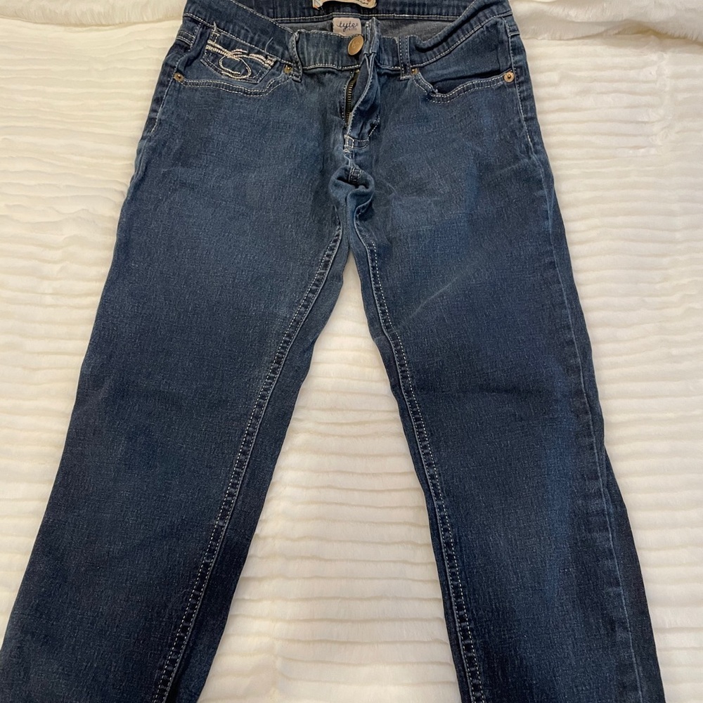 Dark blue skinny jeans - stretch